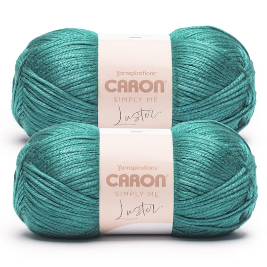 2 Pack Caron® Simply Me Luster™ Yarn